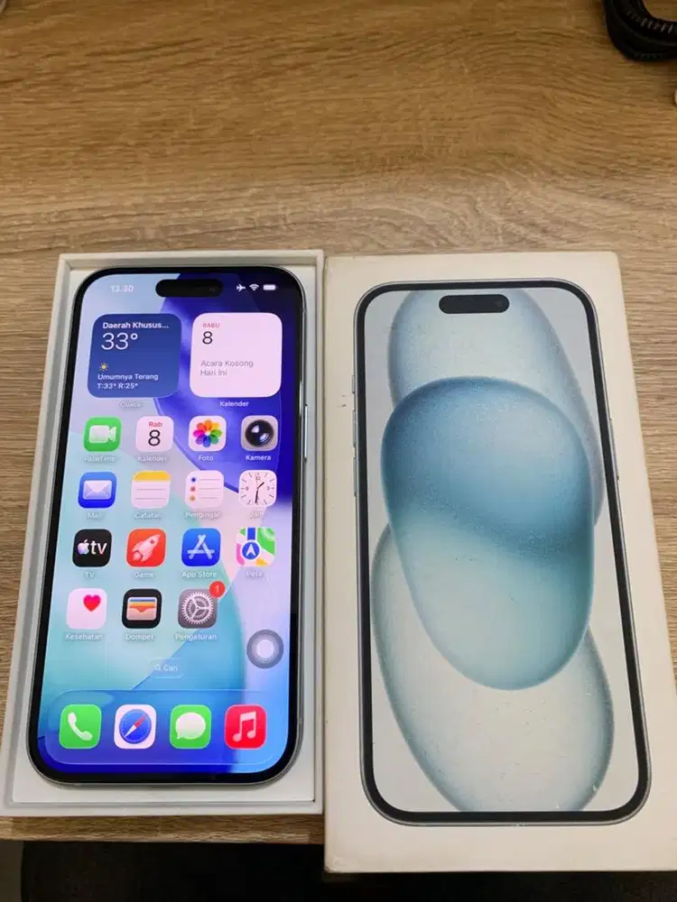 IPHONE 15 128GB IBOX NOKEN GARANSI ON