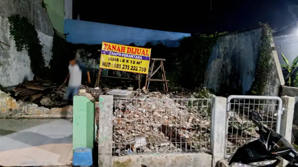 DIJUAL TANAH HOOK/POJOK