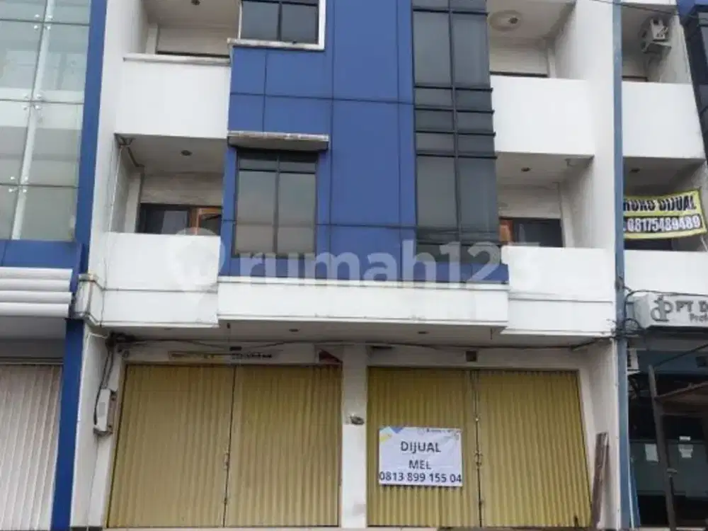 Ruko Gandeng 2 Siap Pakai 3,5 Lantai+rooftop Dekat Jalan Margonda