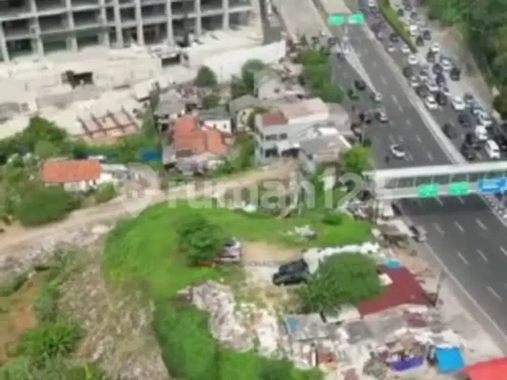 Tanah Komersil 2163 m2 SHM Nempel Jl Antasari Jaksel