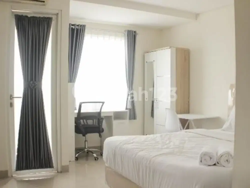 Apartemen Studio Furnished Akses Langsung Stasiun Lrt Bekasi