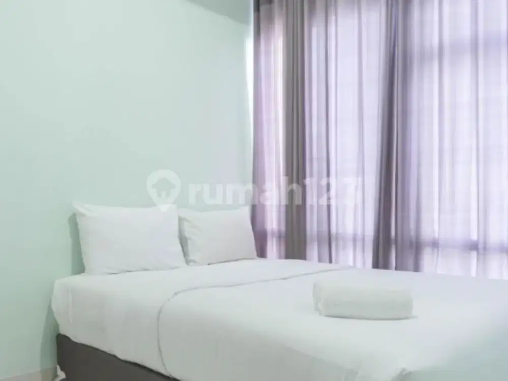 Apartemen 2 BR Siap Huni Furnish Dekat Puri Indah Mall & Pintu Tol