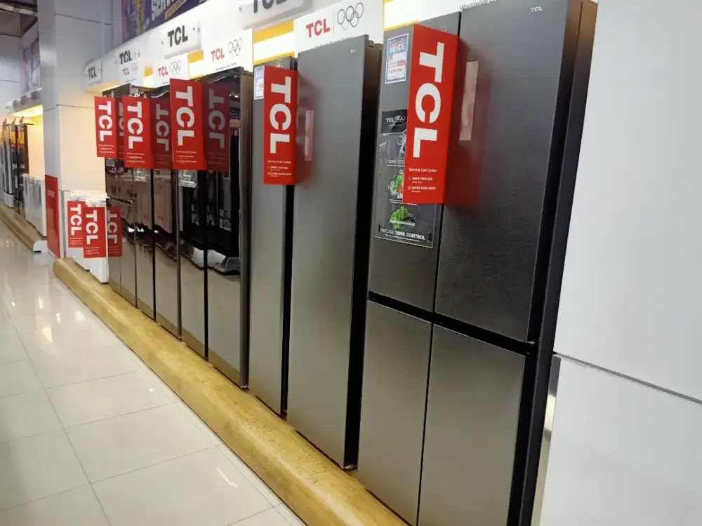 KULKAS TCL ALL TYPE PROMO CICILAN