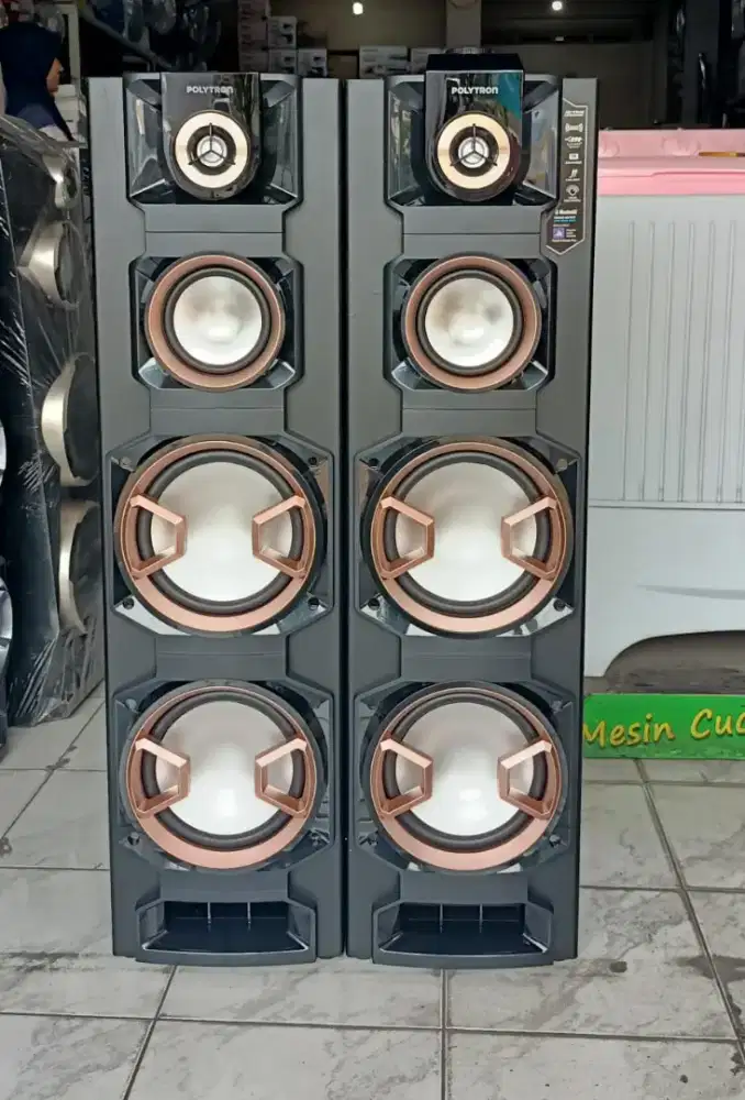 speaker aktif bloototh polytron termurah