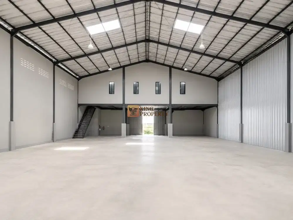 Disewakan Gudang Kavling DPR Cipondoh 752m² Baru Siap Pakai, Akses Kontainer 40 Feet, Dekat Tol Jakarta–Tangerang & Bandara Soekarno Hatta