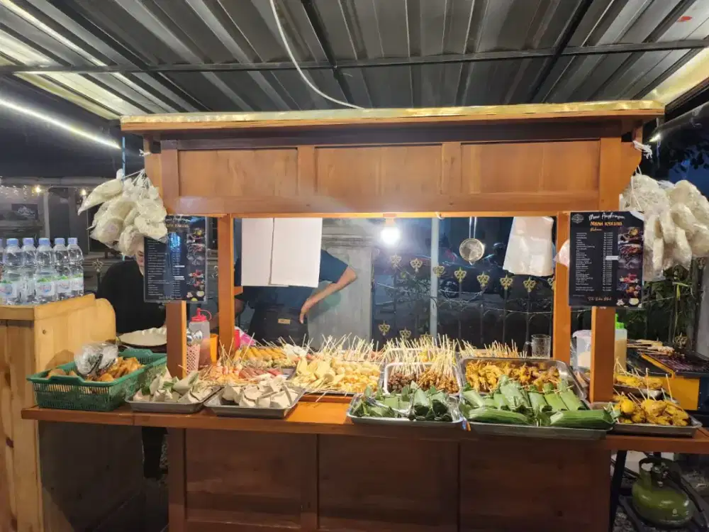 GEROBAK ANGKRINGAN BEKAS RASA BARU