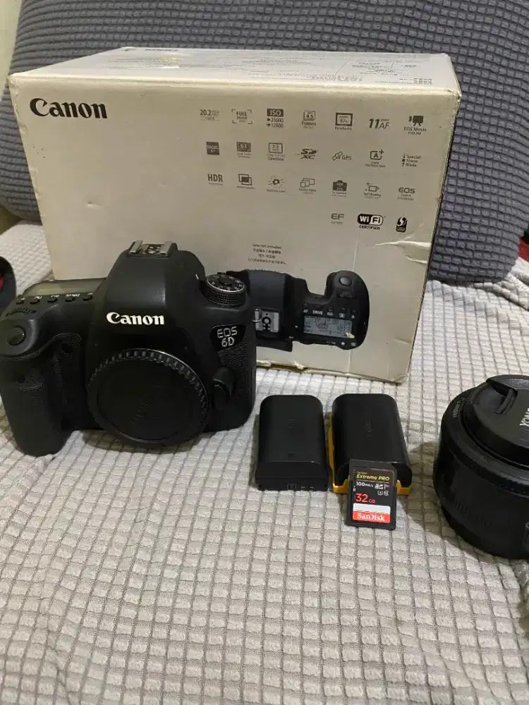 DSLR CANON 6D, CANON 6D, KAMERA CANON 6D