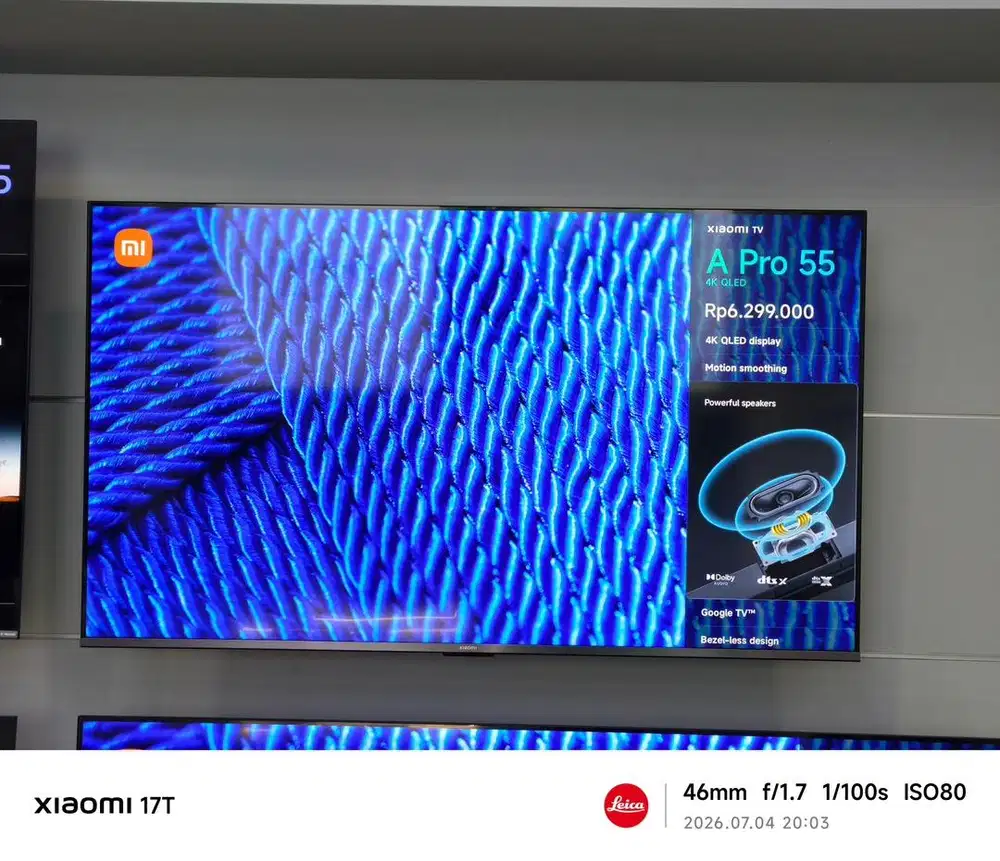 XIAOMI TV A PRO 2026 55 INCH 4K QLED