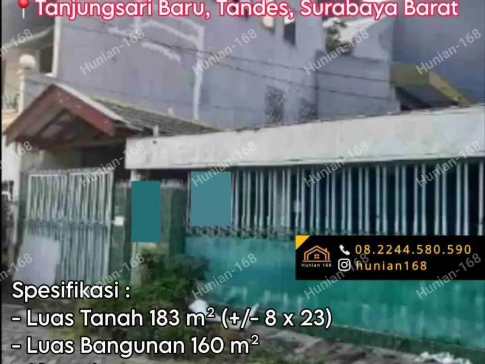 Jual Rumah Perumahan Tanjungsari Simorejo Simosari Sari Tidar Banyu Urip Surabaya Kota Pusat Tengah Tandes Barat