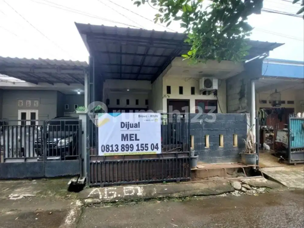 Rumah Sudah Renov Bebas Banjir di Grand Kahuripan Cileungsi