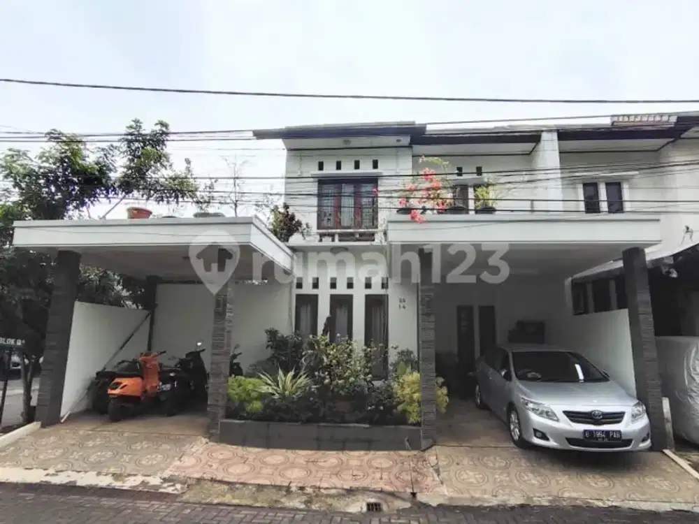 Rumah Siap Huni 2 Lantai + Kolam Renang Pribadi di Pancoran Mas Depok