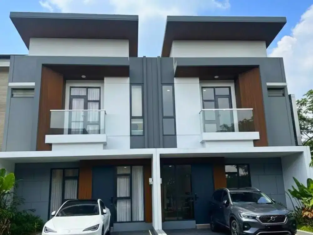 Rumah 2 Lantai ada Club House dengan kolam renang ciputat