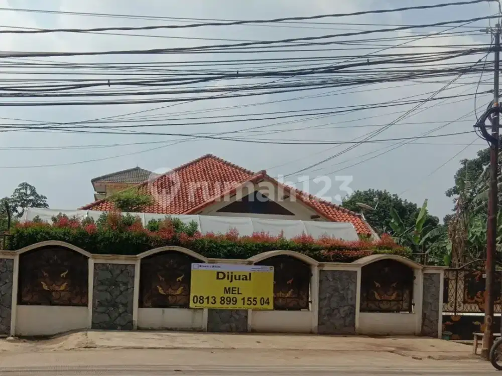 Rumah 2 Lantai Pinggir Jalan Di Pancoran Mas Dekat Mal Dtc