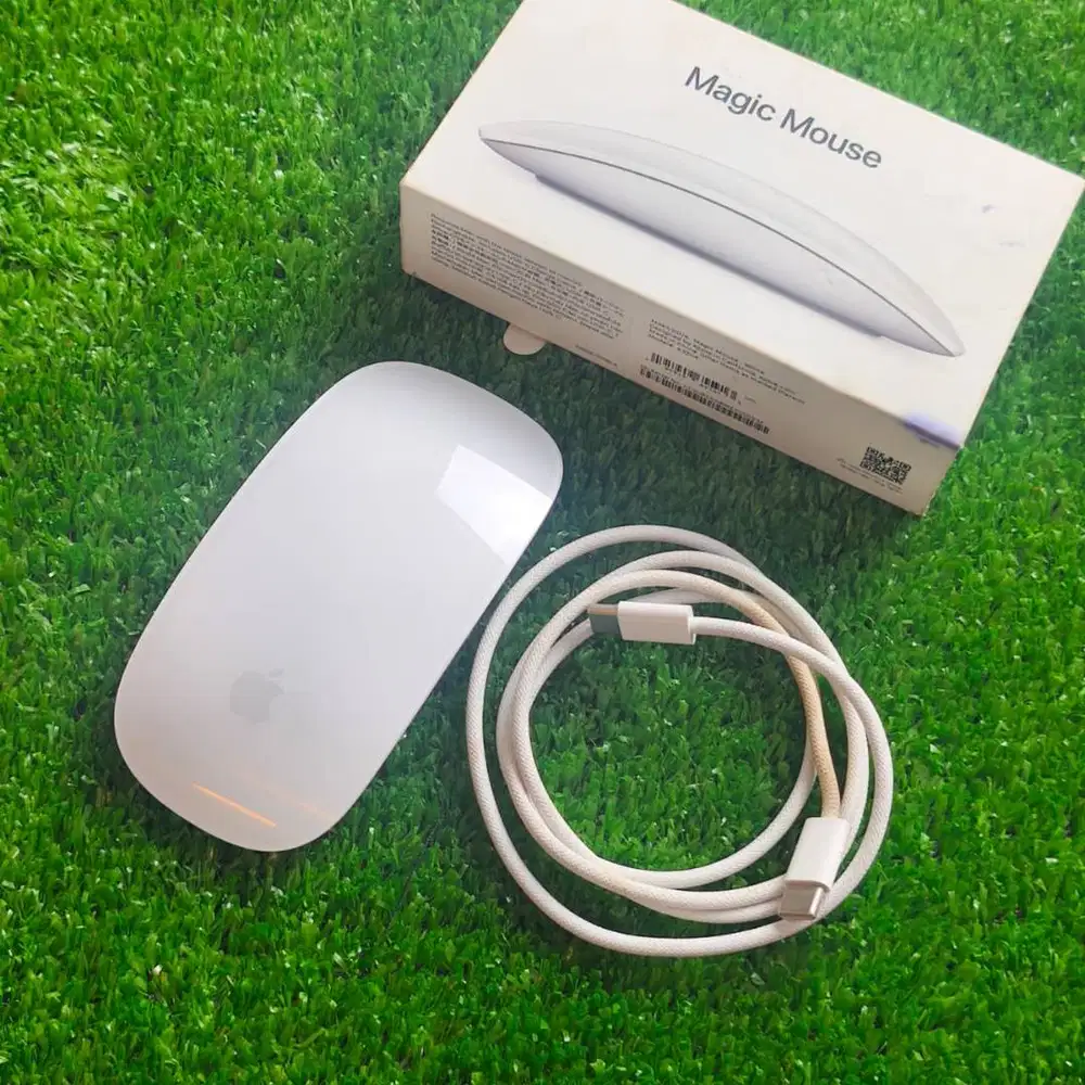 Magic mouse gen 3 usb C (2024) Kondisi mulus normal fullset ori