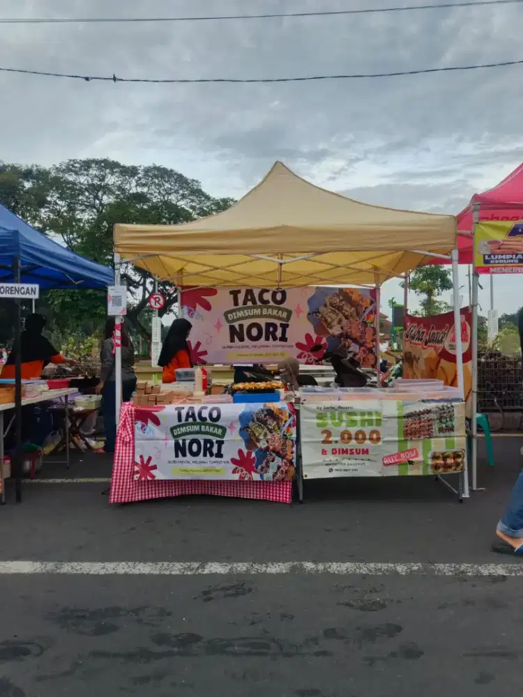 Tenda Jualan untuk CFD