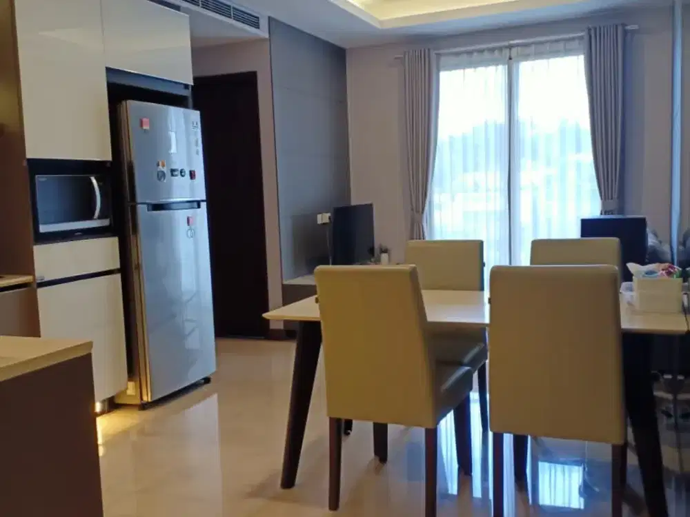 Y. DIJUAL APARTEMEN 2BR FURNISH HEGARMANAH RESIDENCE BANDUNG TIPE ONYX