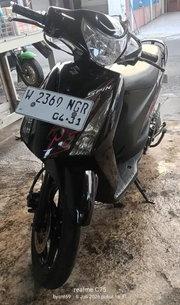 Di Jual Santai,Spin SR 125, THN 2010