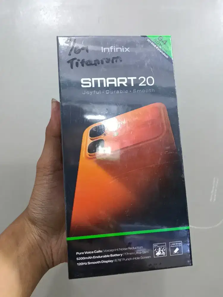 Infinix smart 20 4/64 Garansi resmi