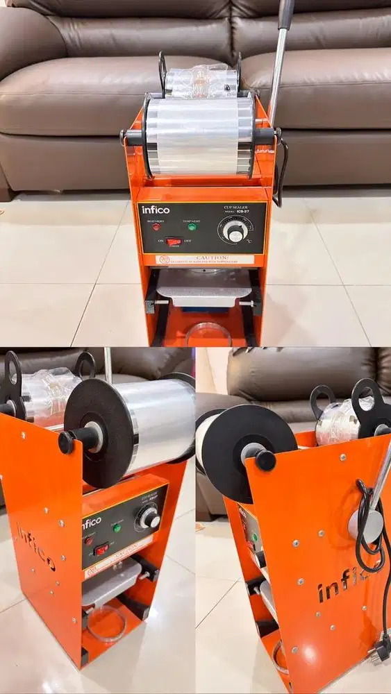 Mesin cup sealer , unit only no box