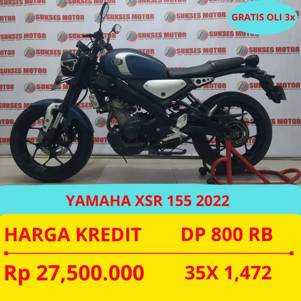 YAMAHA XSR 155 2022 DP MURAH 800 RIBU GUYS