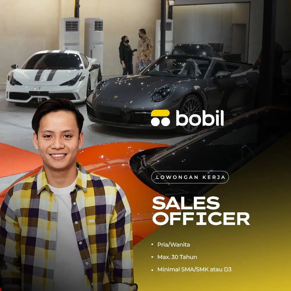 LOWONGAN KERJA - Sales Officer