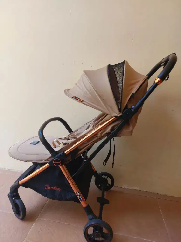 Stroller Coco Latte Conic Gold Auto Fold