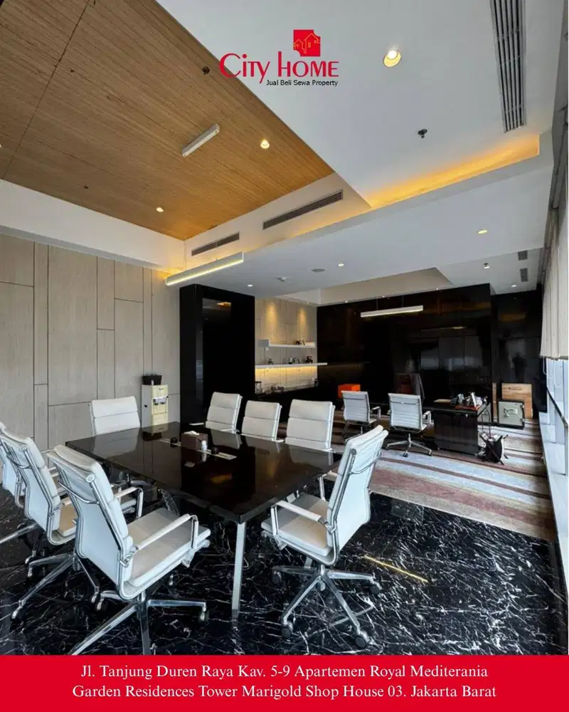 Dijual Office Furnished Soho Capital - Premium Office Space