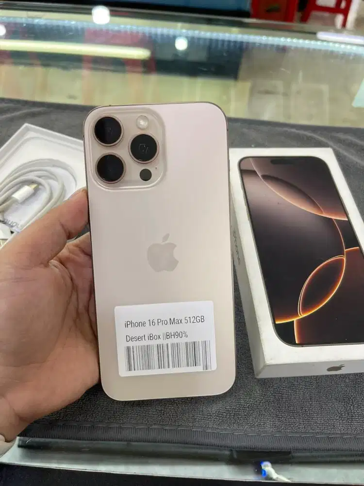Iphone 16pro max 512 desert ex Ibox fullset