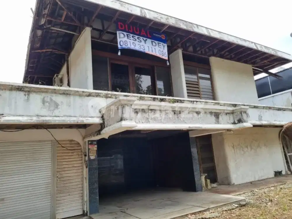 Dijual Rumah Tua Hitung Tanah di Ancol Barat Lokasi Strategis