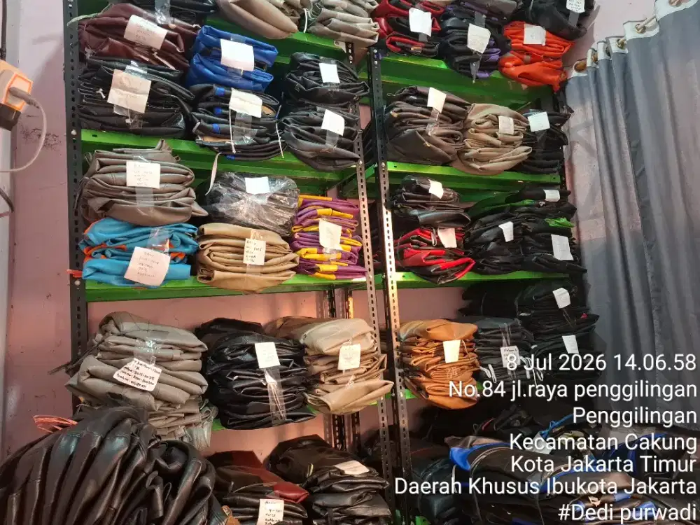 Jual berbagai macam sarung jok mobil second