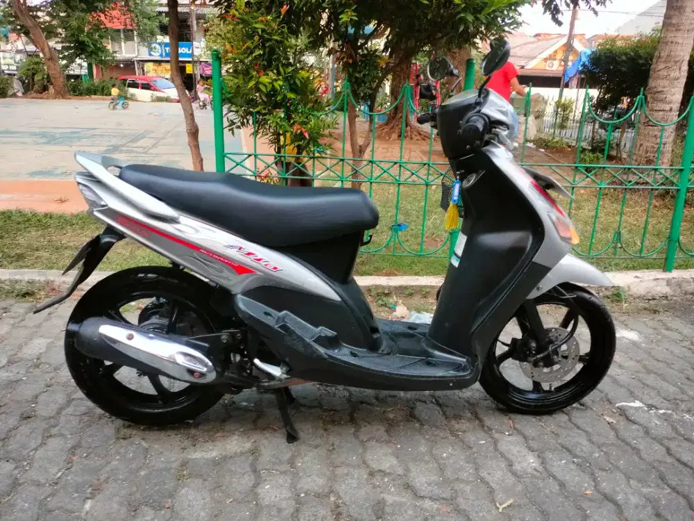YAMAHA MIO SPORTY 5TL 2007 silver, pajak panjang/B.dki