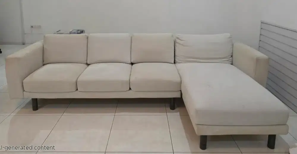 Sofa dan meja TV merek IKEA