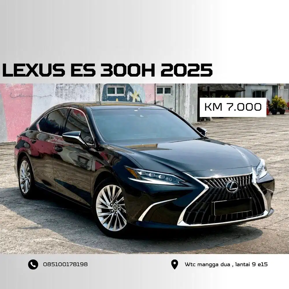 [KM 7.000 PERAK]LEXUS ES300H HYBRID ULTRA LUXURY AT 2025 LIKE NEW 2024