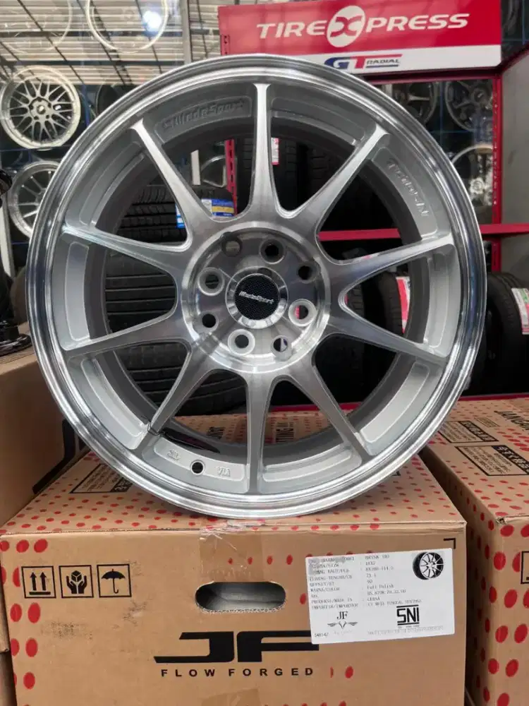 Wedssport tc105x ring 16 lebar 7 pcd 4x100/114,3 ET 40 full polish