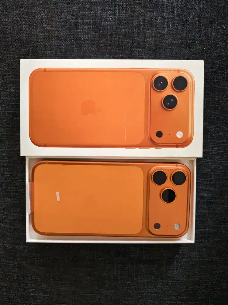 iphone 17 promax 256 oren ibox masih garansi