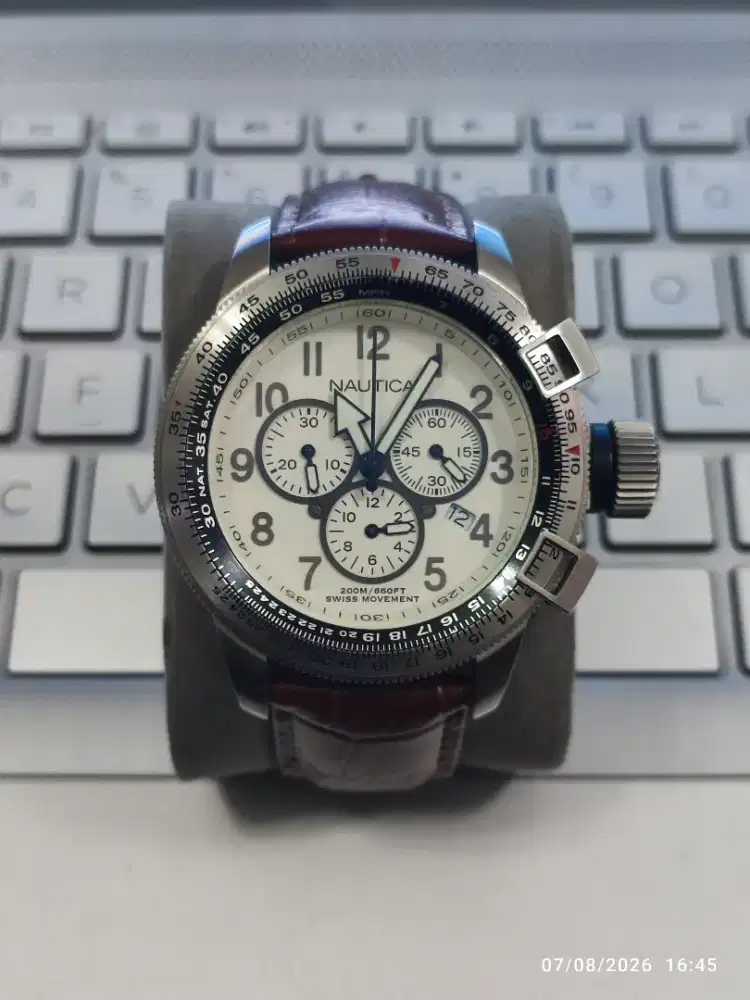 Jam tangan *Nautica BFC Chronograph Swiss Movement (Serie.A29507)*