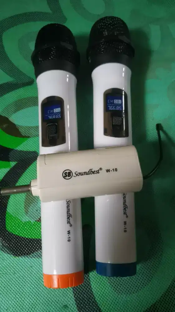 Di jual mic wireless merk Soundbest bekas