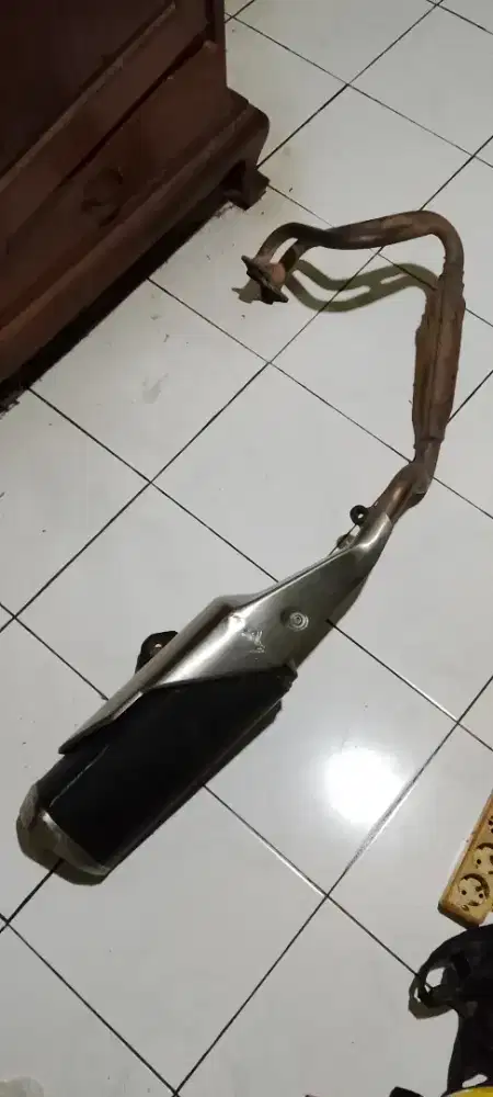 Knalpot standar ninja ori 250 fi