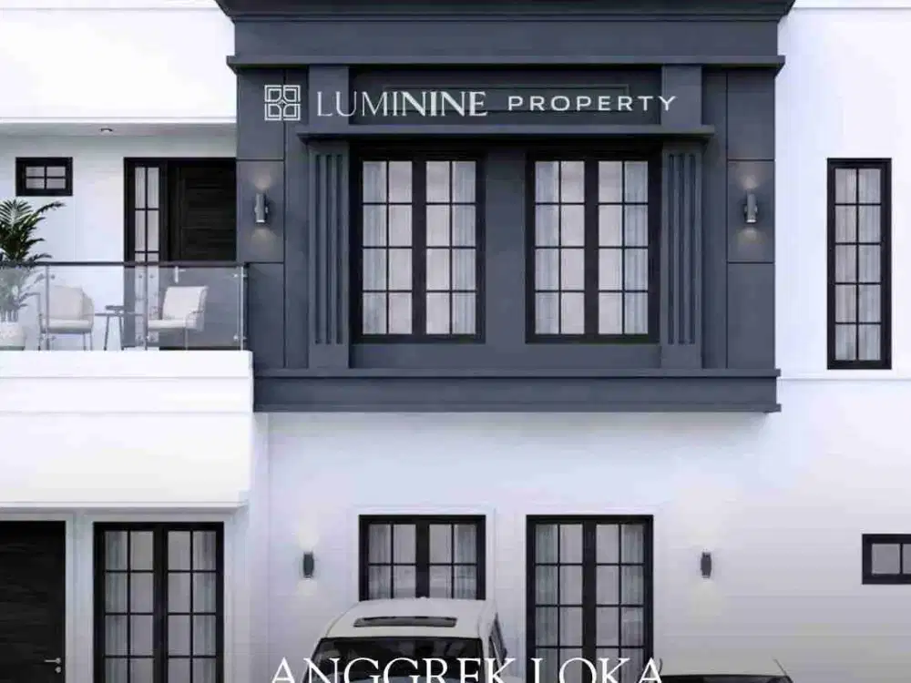 DIJUAL RUMAH BRAND NEW TAHAP PEMBANGUNAN DI ANGGREK LOKA - BSD CITY, TANGERANG SELATAN (EV)