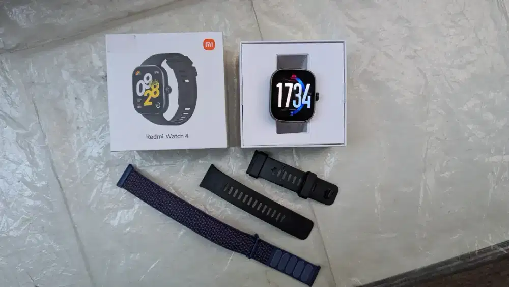 Redmi watch lengkap mulus normal