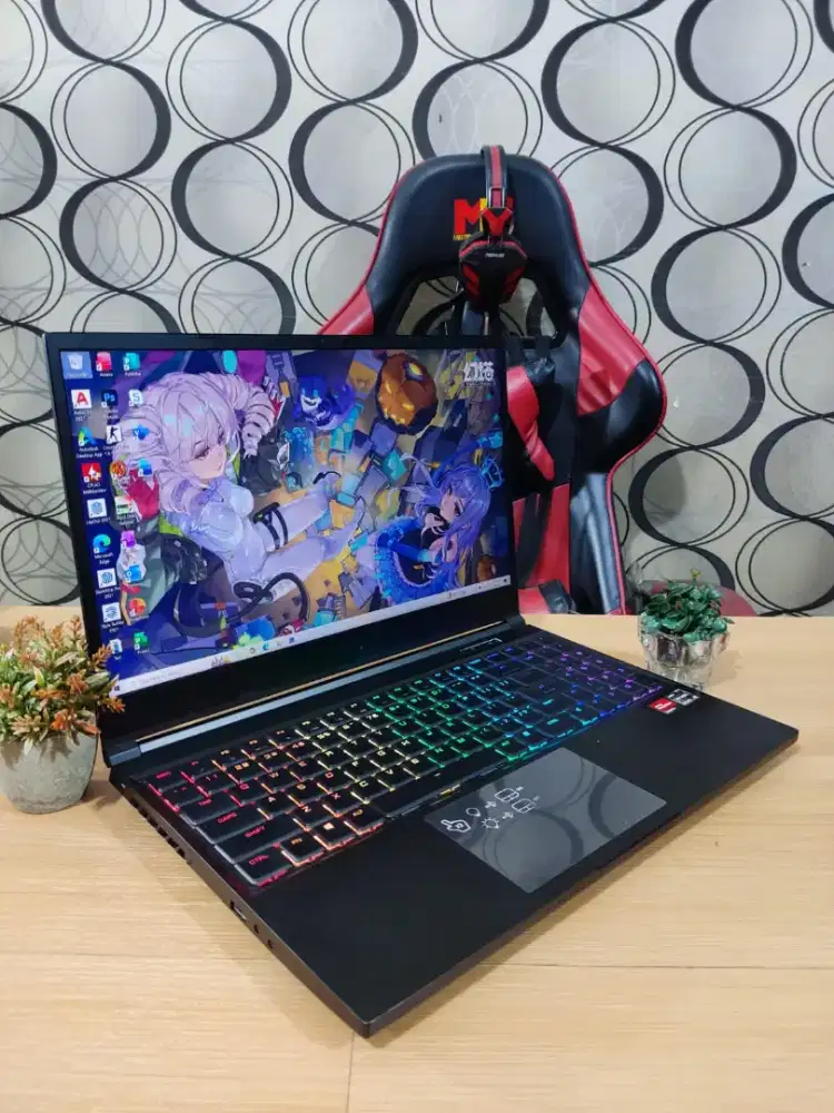 Laptop Dewa AFTERSHOCK GM7ZG0R  N50 RAM16GB/SSD/NVIDIA RTX3070 VRAM8GB