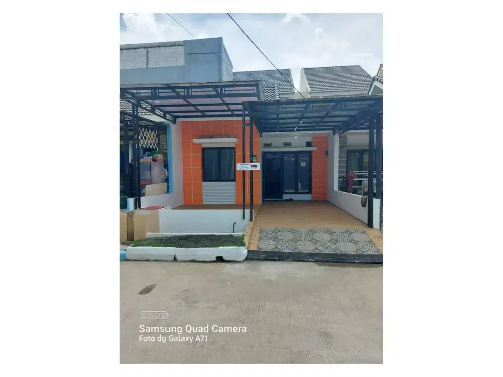 Rumah SHM Cluster Alamanda Harapan Mulya Bekasi Harga 535 Juta