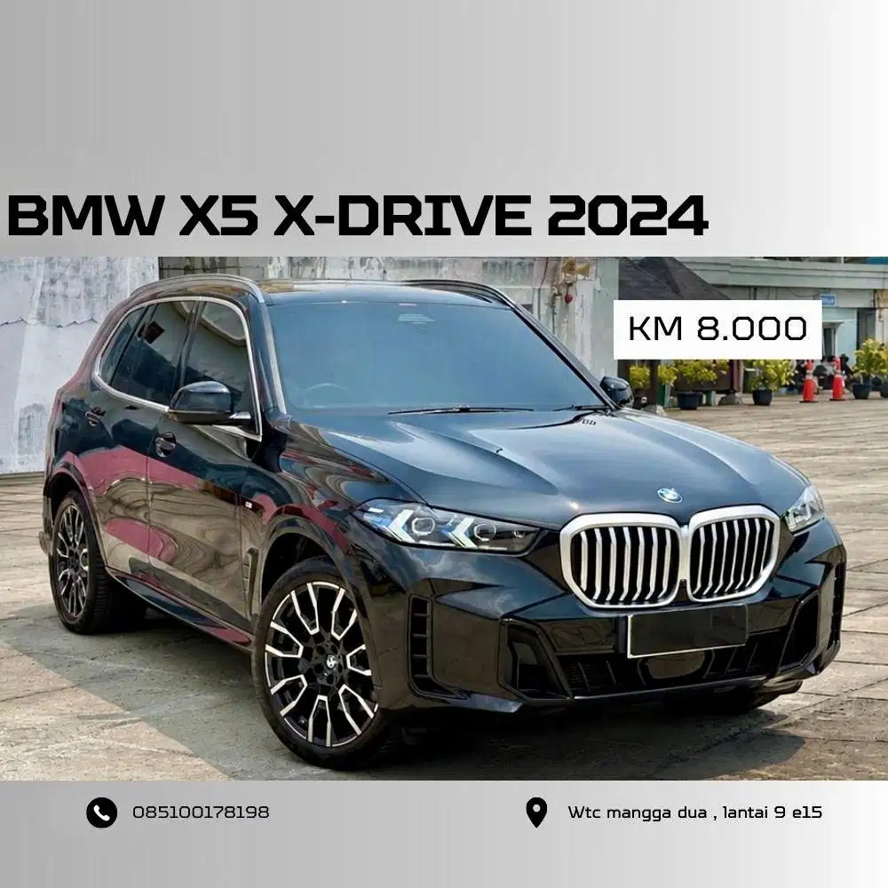 [KM 8.000 PERAK]BMW X5 4.0i M SPORT X DRIVE 2024 LIKE NEW 2025
