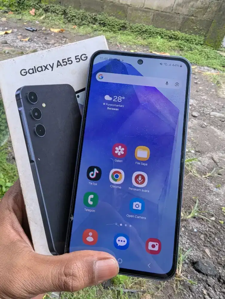Samsung Galaxy A55 5G 8/256 Mulus Fullset Bekas Creator