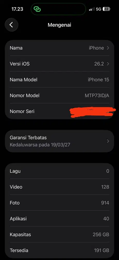 Iphone 15/Pink/256GB