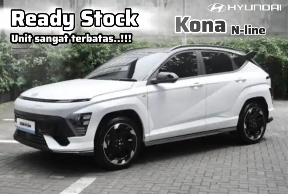 Hyundai Kona ev N-line mobil baru 2026 ready stock