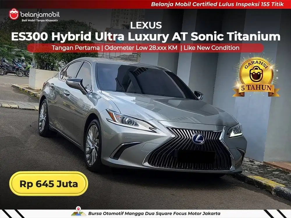[ LOW KM 28RB ] Lexus ES300 ES 300 Hybrid Ultra Luxury 2020/2021