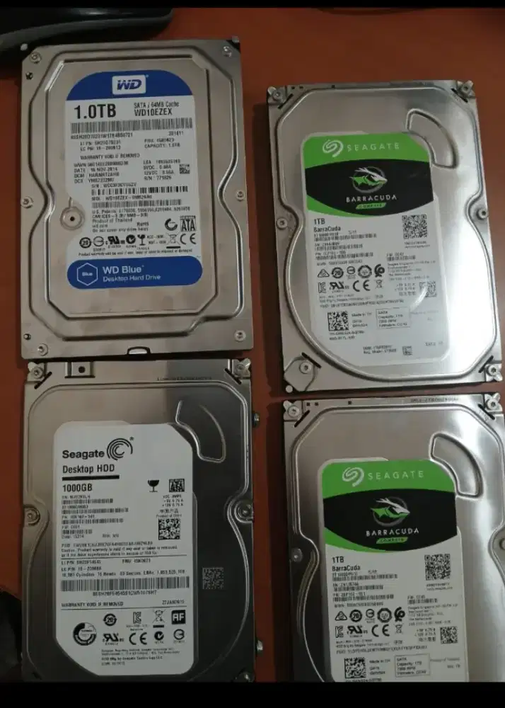 Hardisk Seagate dan WD
