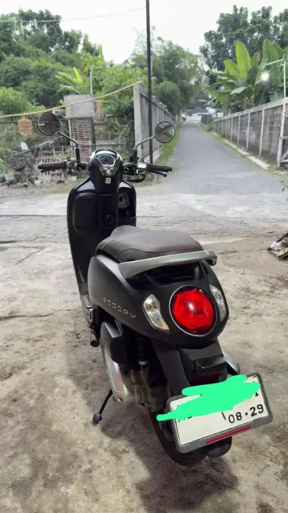 Honda scoopy prestige hitam