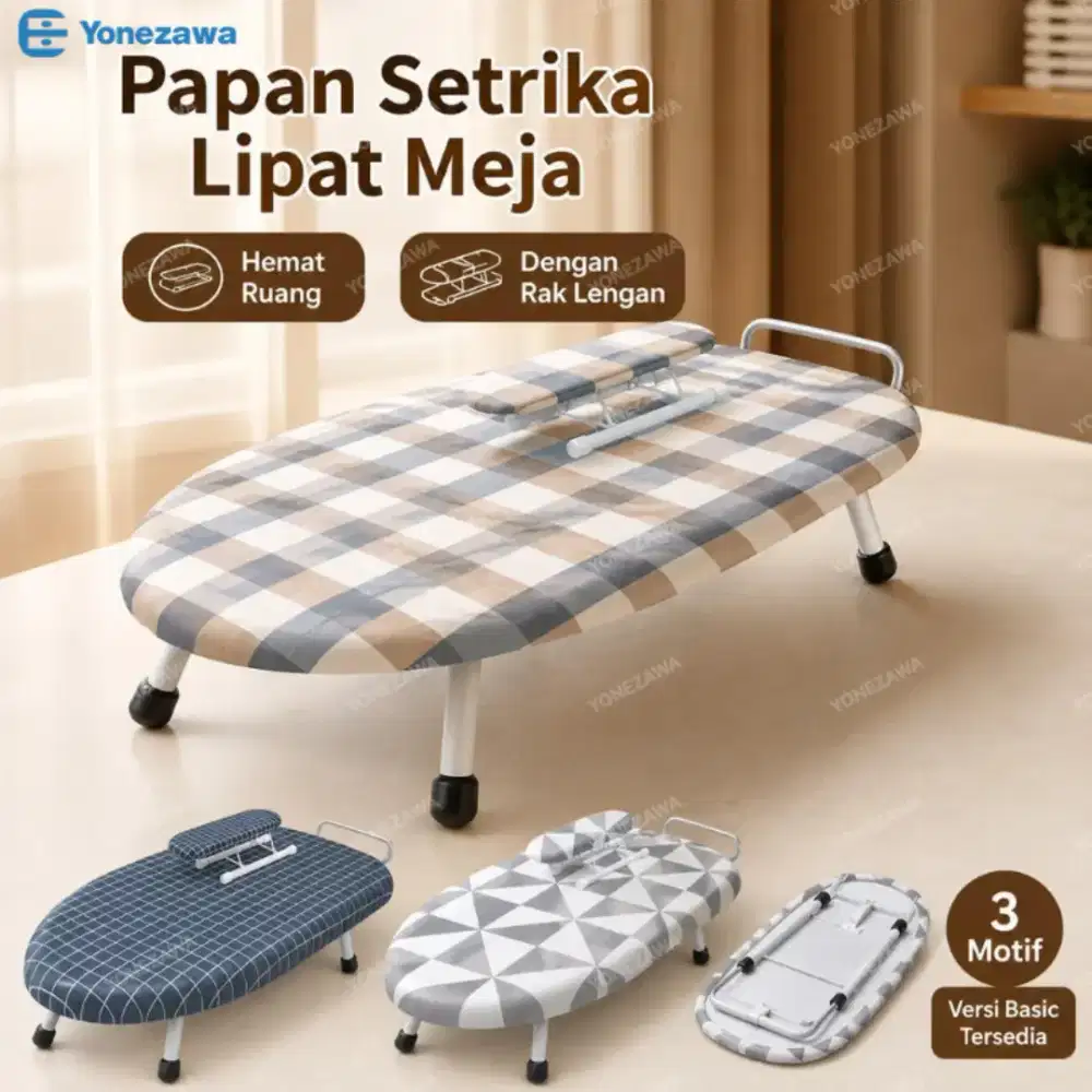 Meja setrika lesehan